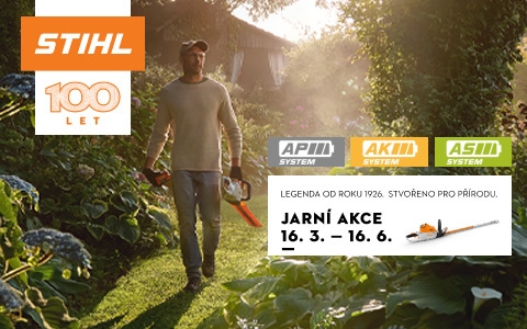 Jarní sezóna začíná s nabídkou STIHL!